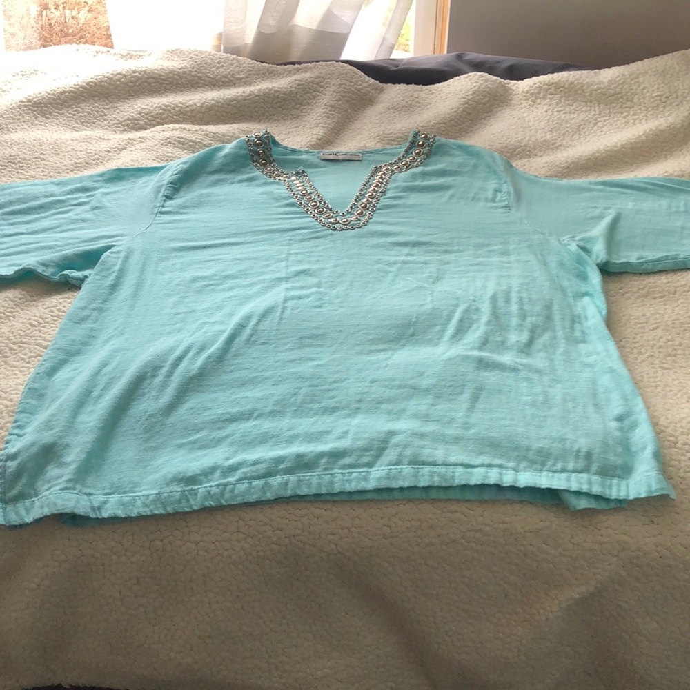 Beautiful embellished tunic top